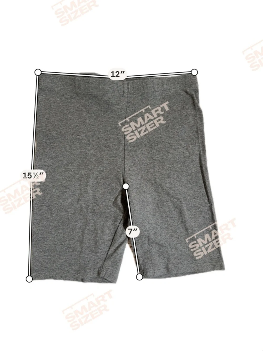 Forever 21 Gray Women's Stretch Bike Shorts